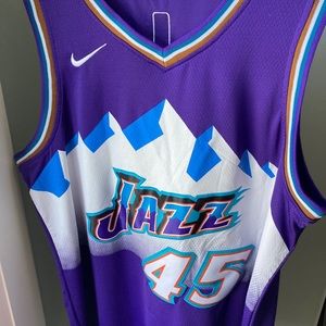 Donovan Mitchell Retro Utah Jazz Jersey